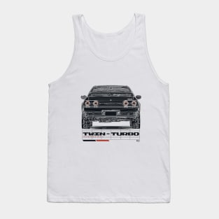 Twin-Turbo (Black R32) Tank Top